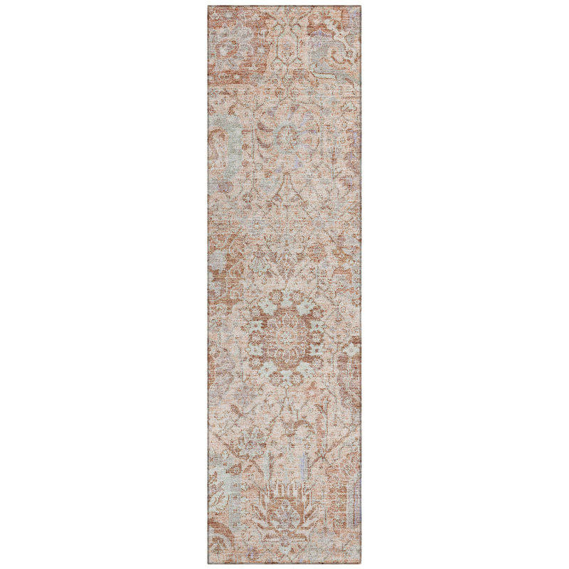 Segin Machine Washable Indoor/Outdoor Rug, Runner 2'3" x 7'6"