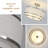 Semi Flush Mount Ceiling Light Fixture, Modern Light Fixtures Ceiling Mount with Fabric Shade, 3-Light Double Drum Lighting Fixtures Close to Ceiling Light for Bedroom-1108802111