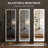 Mirror Full Length With LED Lights,Full Body Wall Mirror, Lighted Floor Standing Mirror, Hanging Or Leaning W/Dimming 3 Color Lighting, Tall Mirror For Modern Home Decor-2091705064