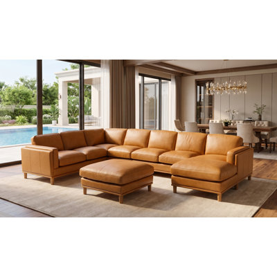 Jaxton Upholstered U-Shaped Sectional