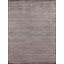 Bamboo Silk Geometric Area Rug in Brown-25856117