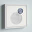 «MarBLE Gray Circles», reproduction encadrée-1188433105