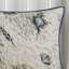 Literie en microfibre simple / simple TG - bleu avec broderie et coussins de style bord de mer-127364599