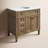 Rivers 36 " W Freestanding Standard 1 Single Vanity Bathroom Vanity With Marble Top-1768040643