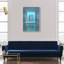 Cerulean Corridor I Abstract Canvas Print by Oliver Gal, Black Frame, 10 x 15-1265555088-1265555098