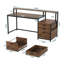 Bureau avec tiroirs