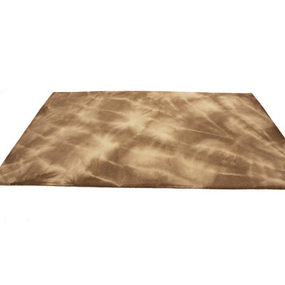 Brown Tie-dye 5x8 Hand-tufted Modern Rug