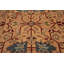 Tapis Oushak fait à la main à motif floral complexe 8 x 10