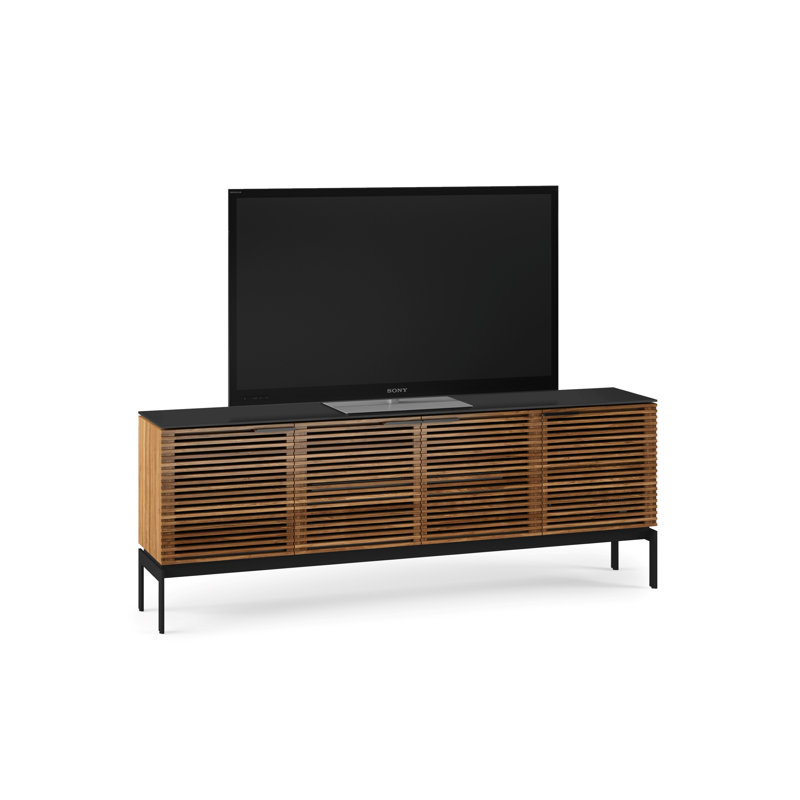 Corridor Media Console, Natural Walnut