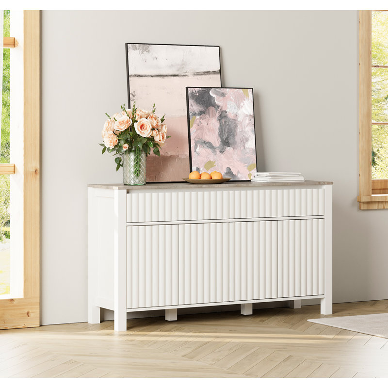 Commode 2 tiroirs Carnetta