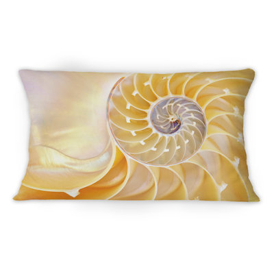 Coussin Yellow Shell