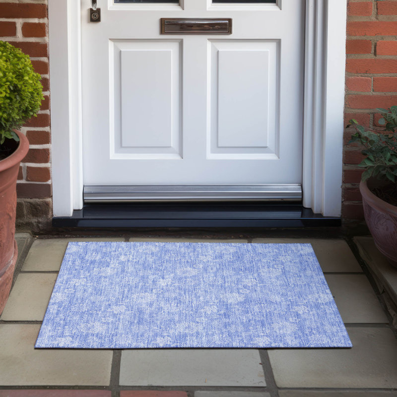 Tapis intérieur / extérieur Myqueal, Rectangle 1 pi 8 po x 2 pi 6 po