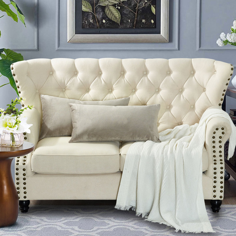 Housse de coussin lombaire 14 po Milliken, Taupe