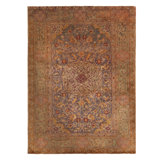 One-of-a-Kind 4'5" X 6'2" Hand Knotted Area Rug