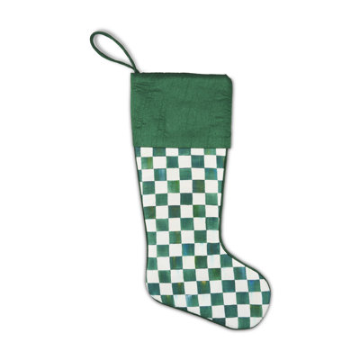 Emerald Check Stocking