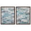«Blue Profonds Serenity», ensemble de décorations murales bleues encadrées par Art Remedy, cadre blanc, 24 x 30-1675189607-1675189613