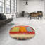 Tapis de zone rouge/bleu/vert contemporaine-1648320251