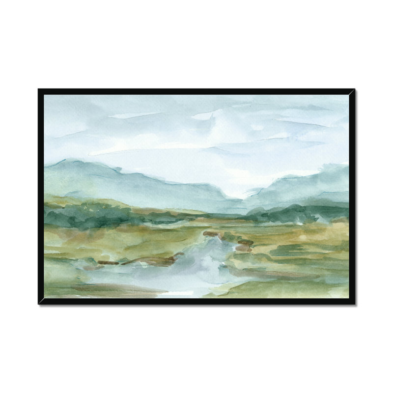 Sketchbook IV by Ethan Harper - Painting, Black Single Picture Framed Paper, 65cm H x 95cm W
