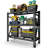 Heavy Duty Metal Garage Storage Shelving 2 x 4 ft