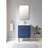 Joiner 24'' Blue Modern Freestanding 2 Drawers Single Bathroom Vanity with Ceramic Top