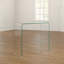 Adrienne 80cm Glass Console Table