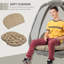 Solvey Hanging Egg Chair Folding Texteline Swing Hammock Cushion-67994043