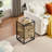 Alastor 15.7'' W Metal Nightstand-1081171170