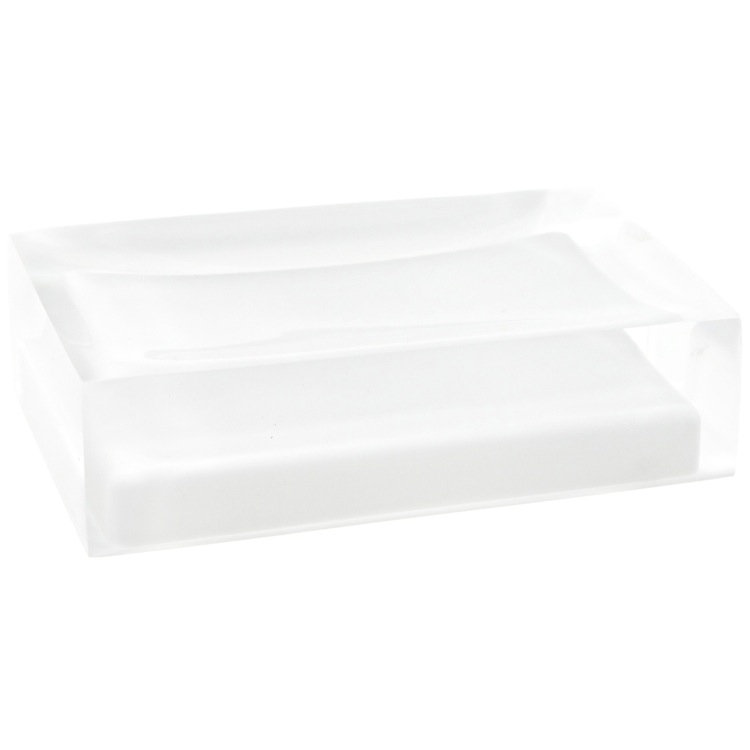 Currahee Soap Dish, White