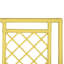 X And Diamond Open-Frame Headboard-21092799-21137860