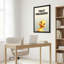 Toilettes, philosophie, canard, dessin, toile tendue, art mural, ensemble de 1-1436106509