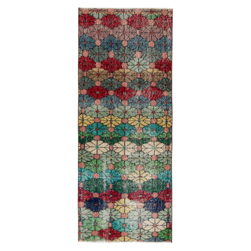 One-of-a-Kind 2'8" X 6'4" Hand Knotted Area Rug