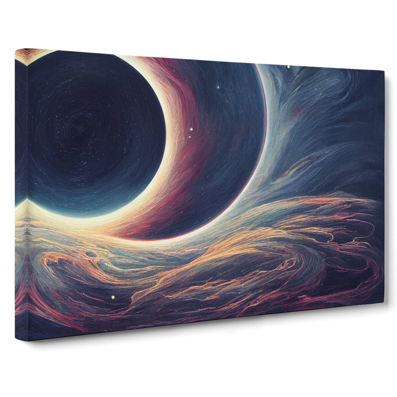 Surreal Cosmos Vol.2 - Wrapped Canvas, 40cm H x 60cm W x 3cm D