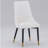 Calume Dining Side Chair – Modern Upholstered Dining Chair with High Back, Diamond Stitching, and Solid Oak Wood Legs, Ergonomic Kitchen & Dining Room Chair-308049307-283584564