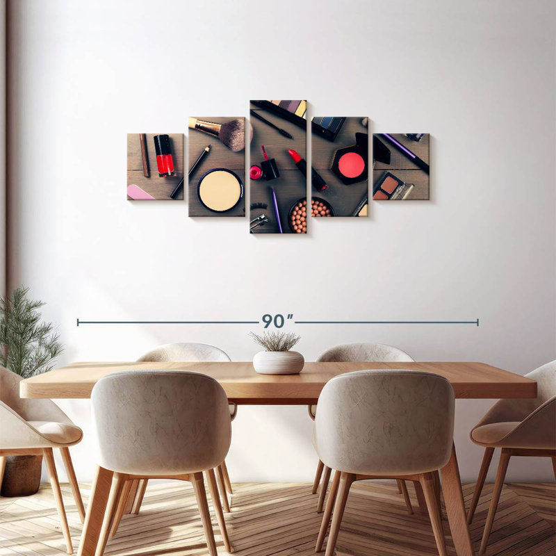 Makeup Set, 30" H x 68" W