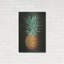 Art mural luxueux en métal «Vintage Pineapple 2» par Wild Apple, 24 po x 36 po-644589402