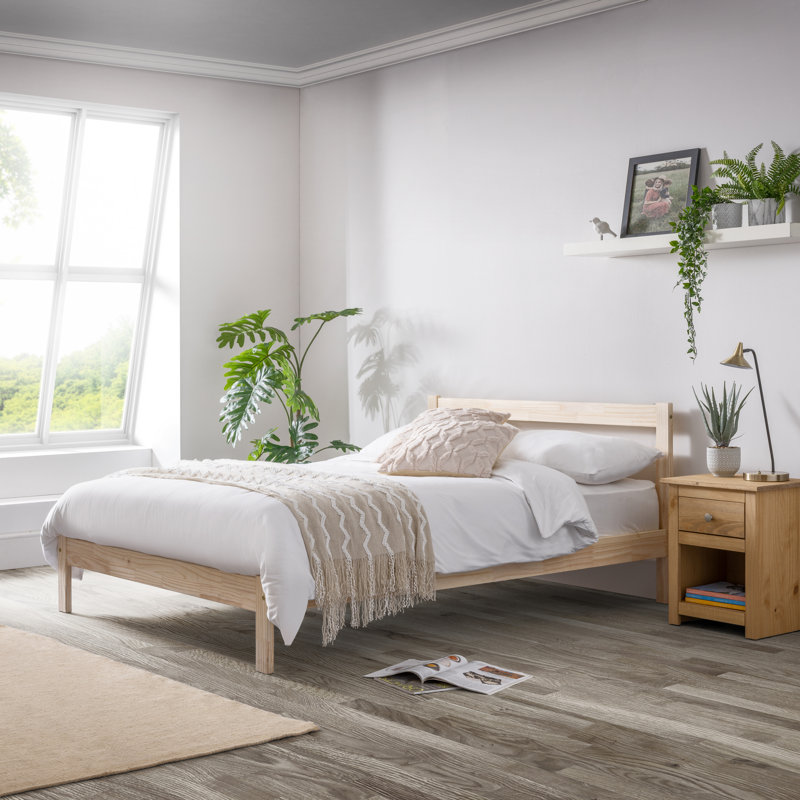 Gracey Bed - Unfinished Pine, Single ( 143 x 196 cm )