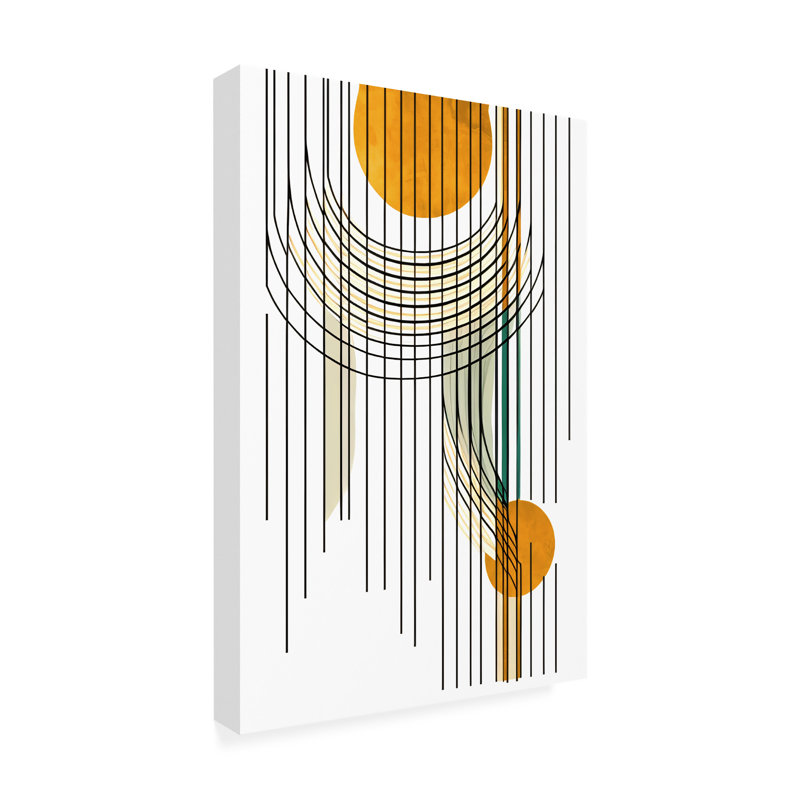 Ray Heere, art abstrait sur toile Mid Century 21, H 19 po x l 12 po x P 2 po