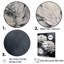 «Mums White» sur 20 nuances de gris foncé sur toile-97060695-97060685