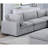Melody Grey Sectional Without Pullout