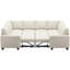 Canapé-lit convertible surdimensionné en U Shavera-801571676