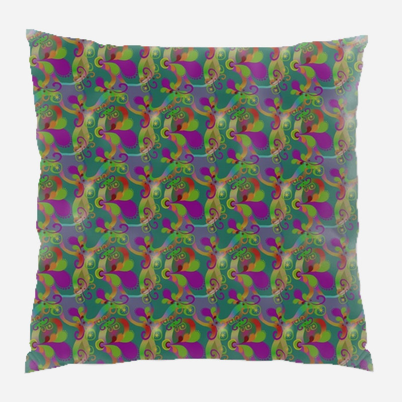 Reversible Throw Pillow, Indoor