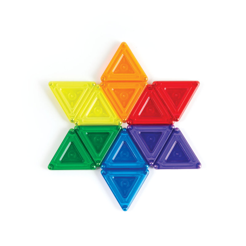 PowerClix Solids Magnetic Building Toy 44 Pieces
