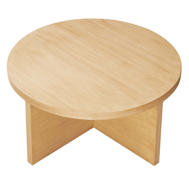 Table basse Modway Silas, Naturel