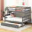 Bunk Bed with Trundle-1743323176
