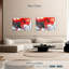 Abstrait rouge tourbillon Avery-107680059