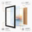 Quiet Horizons Minimalist - Framed Print-1715419048-1715419051