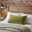 Housse et insert de coussin rectangulaire en coton Pistachio Love-192200198-236454034-192200243
