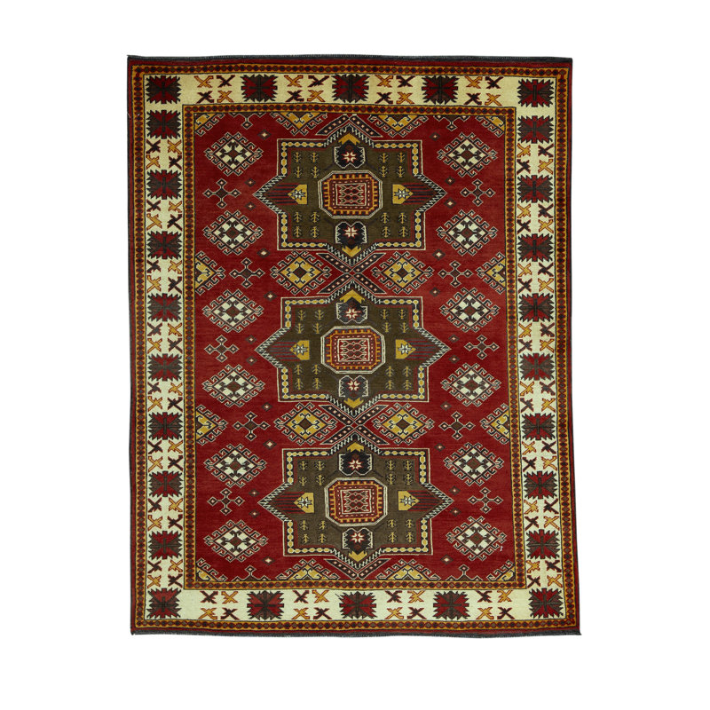 Afghan Wool Southwestern Area Rug