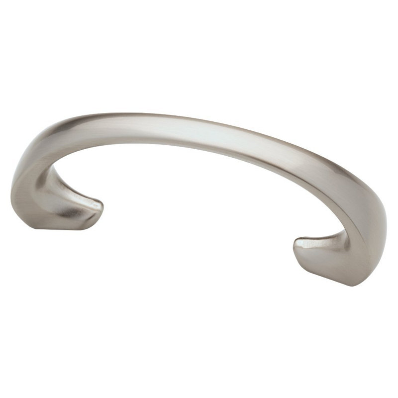 3" Barcelona Sweepy Pull, Polished Chrome