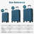 20 Inch Hardshell ABS Carry On Luggage